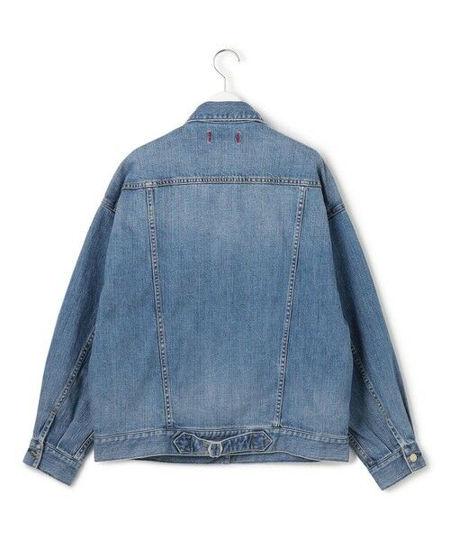 L size ONWARD(大きいサイズ) / エルサイズオンワード Gジャン・デニムジャケット | 【滝沢眞規子さん着用/RED CARD TOKYO×23区】オーバーサイズ デニム ジャケット | 詳細8