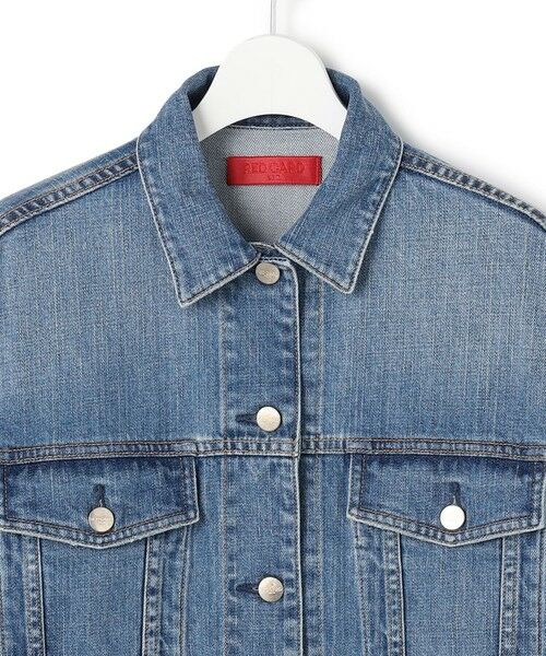L size ONWARD(大きいサイズ) / エルサイズオンワード Gジャン・デニムジャケット | 【滝沢眞規子さん着用/RED CARD TOKYO×23区】オーバーサイズ デニム ジャケット | 詳細9