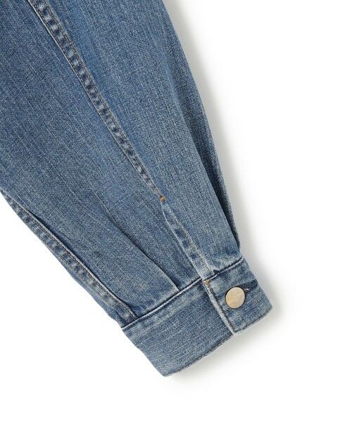 L size ONWARD(大きいサイズ) / エルサイズオンワード Gジャン・デニムジャケット | 【滝沢眞規子さん着用/RED CARD TOKYO×23区】オーバーサイズ デニム ジャケット | 詳細10