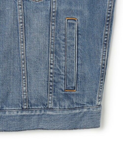 L size ONWARD(大きいサイズ) / エルサイズオンワード Gジャン・デニムジャケット | 【滝沢眞規子さん着用/RED CARD TOKYO×23区】オーバーサイズ デニム ジャケット | 詳細11