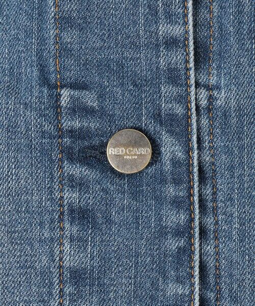 L size ONWARD(大きいサイズ) / エルサイズオンワード Gジャン・デニムジャケット | 【滝沢眞規子さん着用/RED CARD TOKYO×23区】オーバーサイズ デニム ジャケット | 詳細14