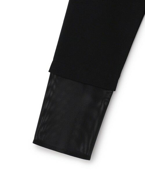 L size ONWARD(大きいサイズ) / エルサイズオンワード カットソー | サテンラッセルコンビ カットソー | 詳細13