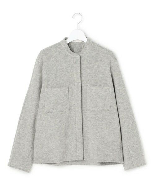 L size ONWARD(大きいサイズ) / エルサイズオンワード カーディガン・ボレロ | ウーレットシャギー ブルゾン | 詳細1