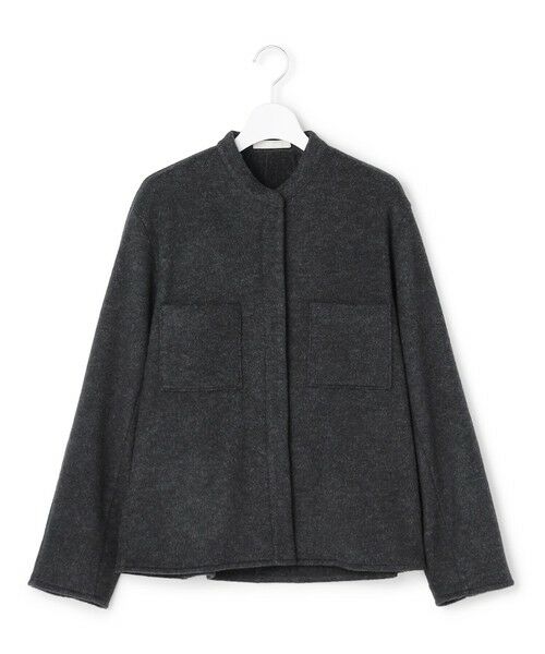 L size ONWARD(大きいサイズ) / エルサイズオンワード カーディガン・ボレロ | ウーレットシャギー ブルゾン | 詳細7