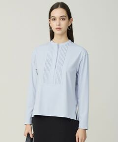 L size ONWARD(大きいサイズ) / エルサイズオンワード カットソー | イージージョーゼット ピンタックカットソー