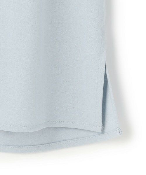 L size ONWARD(大きいサイズ) / エルサイズオンワード カットソー | イージージョーゼット ピンタックカットソー | 詳細11