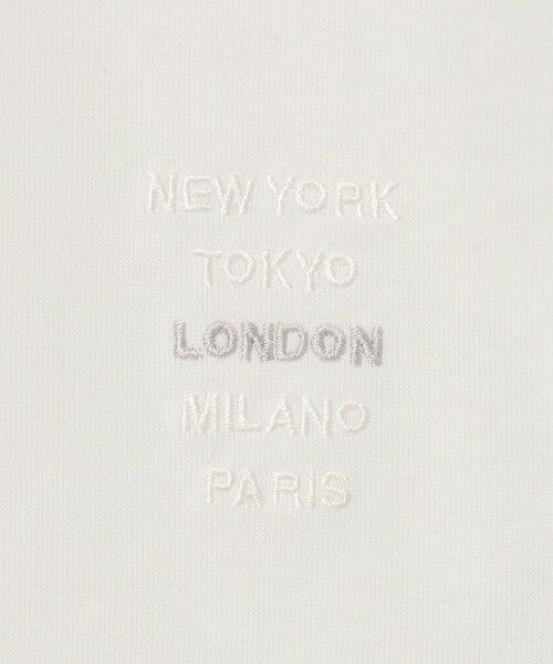L size ONWARD(大きいサイズ) / エルサイズオンワード カットソー | 【30th ANNIVERSARY】 LONDONフォトプリント ロングスリーブTシャツ | 詳細9