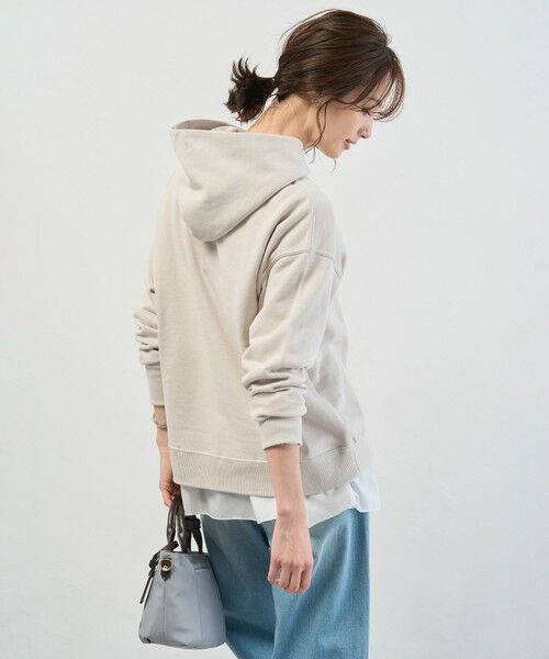 L size ONWARD(大きいサイズ) / エルサイズオンワード パーカー | 【WEB限定】ロゴ裏毛 パーカー | 詳細8