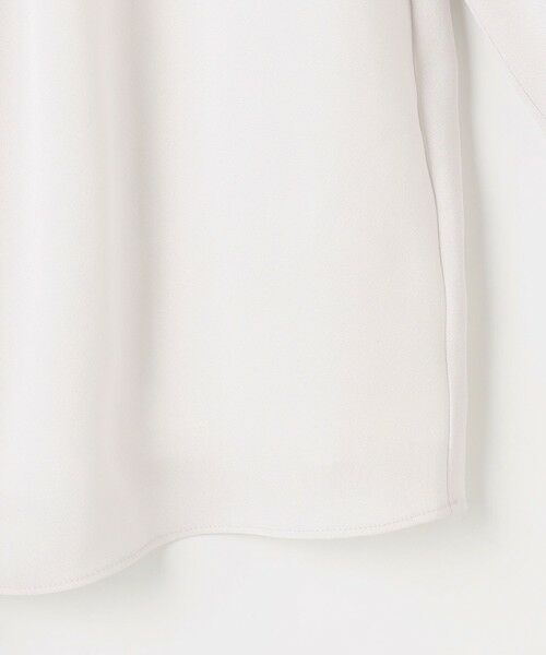 L size ONWARD(大きいサイズ) / エルサイズオンワード カットソー | バックサテンジョーゼット カットソー | 詳細13