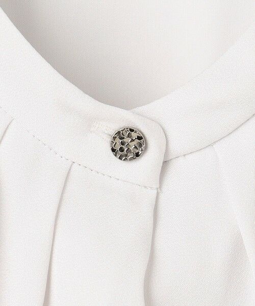 L size ONWARD(大きいサイズ) / エルサイズオンワード カットソー | バックサテンジョーゼット カットソー | 詳細16