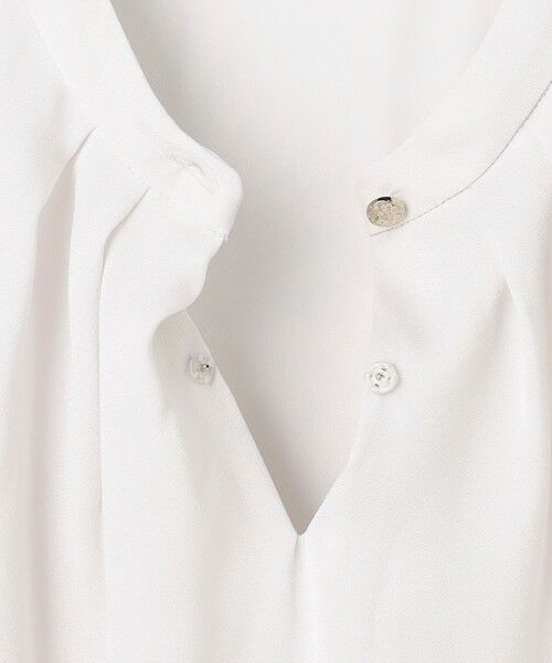 L size ONWARD(大きいサイズ) / エルサイズオンワード カットソー | バックサテンジョーゼット カットソー | 詳細17