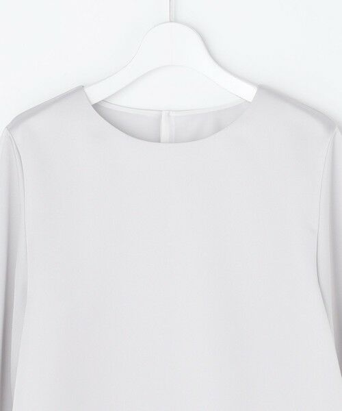 L size ONWARD(大きいサイズ) / エルサイズオンワード カットソー | ハンマーサテン カットソー | 詳細9