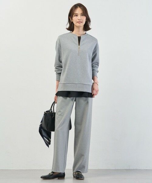 L size ONWARD(大きいサイズ) / エルサイズオンワード カットソー | 【WEB限定カラーあり】レイヤードフレア カットソー | 詳細7