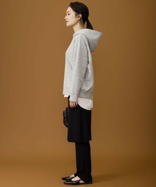 L size ONWARD(大きいサイズ) / エルサイズオンワード パーカー | ウールブークレ フーディー | 詳細3