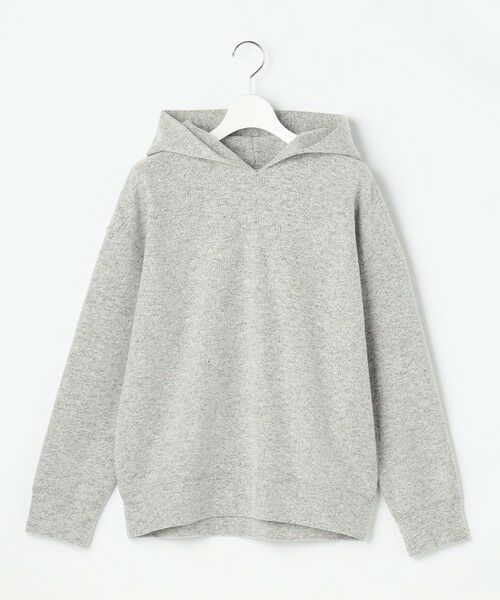 L size ONWARD(大きいサイズ) / エルサイズオンワード パーカー | ウールブークレ フーディー | 詳細4