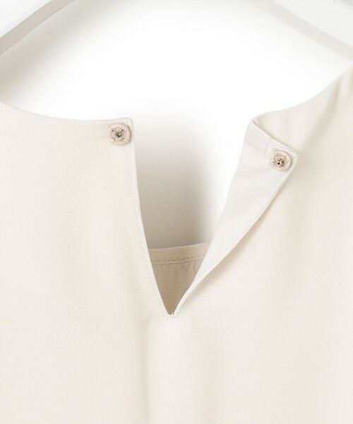 L size ONWARD(大きいサイズ) / エルサイズオンワード シャツ・ブラウス | 【洗える】シルキーデシン ボールチェーン バルーン ブラウス | 詳細11