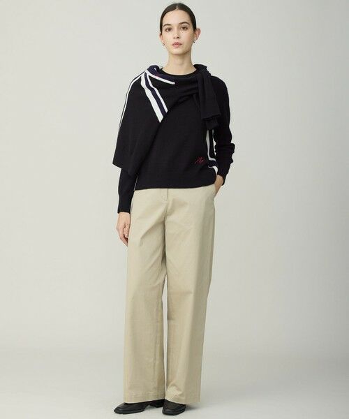 L size ONWARD(大きいサイズ) / エルサイズオンワード カーディガン・ボレロ | 【30th ANNIVERSARY】 カシミヤブレンド ユニオンジャックカーディガン | 詳細19