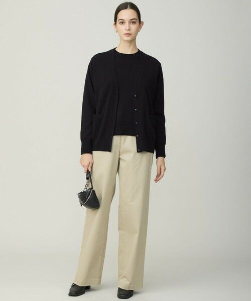 L size ONWARD(大きいサイズ) / エルサイズオンワード ニット・セーター | 【30th ANNIVERSARY】 カシミヤブレンド 配色デザインプルオーバー | 詳細13