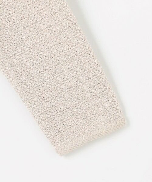 L size ONWARD(大きいサイズ) / エルサイズオンワード ノーカラージャケット | NEW TWEED ニット ジャケット | 詳細10