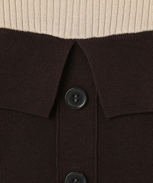 L size ONWARD(大きいサイズ) / エルサイズオンワード ニット・セーター | ビスチェ風 長袖 ニット | 詳細11