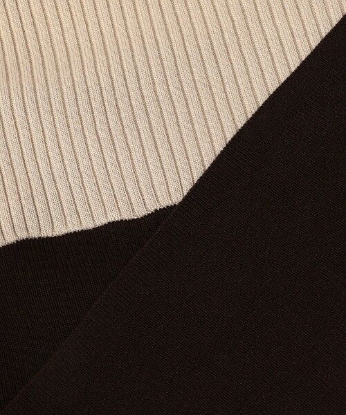 L size ONWARD(大きいサイズ) / エルサイズオンワード ニット・セーター | ビスチェ風 長袖 ニット | 詳細13