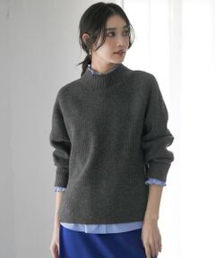 L size ONWARD(大きいサイズ) / エルサイズオンワード ニット・セーター | ハイネックAir ニット