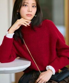 L size ONWARD(大きいサイズ) / エルサイズオンワード ニット・セーター | ハイネックAir ニット