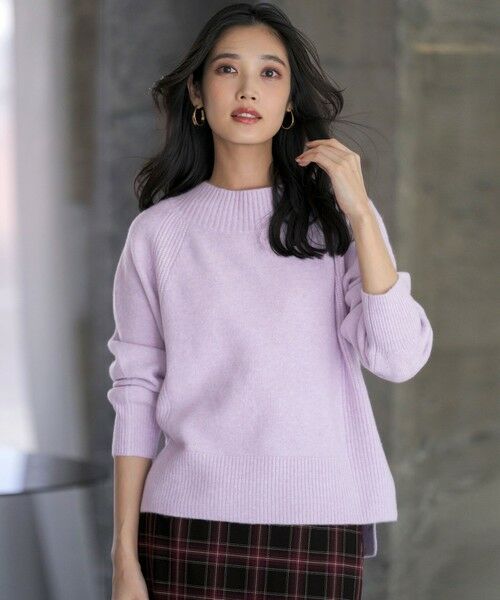 L size ONWARD(大きいサイズ) / エルサイズオンワード ニット・セーター | ボートネックAir ニット | 詳細5