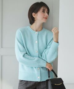 L size ONWARD(大きいサイズ) / エルサイズオンワード カーディガン・ボレロ | 【前後着用可能】Airニット カーディガン