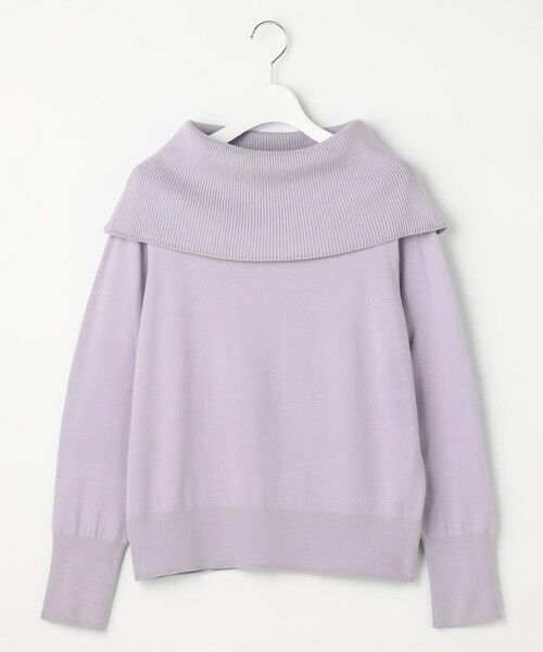 L size ONWARD(大きいサイズ) / エルサイズオンワード ニット・セーター | 【WEB・一部店舗限定】オフショルダー ニット | 詳細10