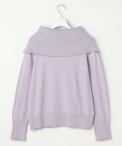 L size ONWARD(大きいサイズ) / エルサイズオンワード ニット・セーター | 【WEB・一部店舗限定】オフショルダー ニット | 詳細11