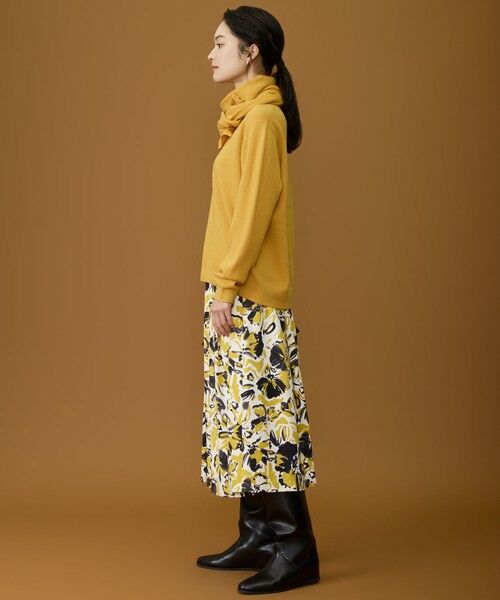 L size ONWARD(大きいサイズ) / エルサイズオンワード ニット・セーター | 【SHIHOさん着用】ウールハイゲージVネック ニット | 詳細14