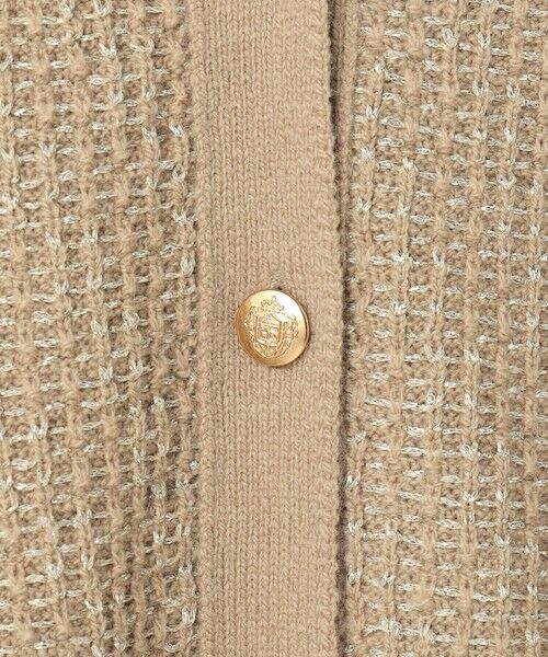 L size ONWARD(大きいサイズ) / エルサイズオンワード カーディガン・ボレロ | 【SHIHOさん着用】ラメツイード カーディガン | 詳細6
