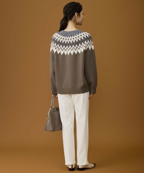 L size ONWARD(大きいサイズ) / エルサイズオンワード ニット・セーター | フェアアイル ニット | 詳細5