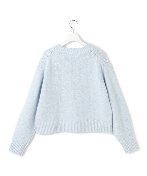 L size ONWARD(大きいサイズ) / エルサイズオンワード ニット・セーター | 【洗える】ウールカシミヤ パフスリーブ ニット | 詳細25