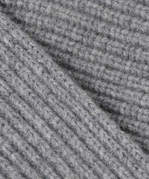 L size ONWARD(大きいサイズ) / エルサイズオンワード ニット・セーター | 【洗える】ウールカシミヤチャンキー クロップド スキッパーニット | 詳細10