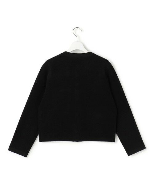 L size ONWARD(大きいサイズ) / エルサイズオンワード カーディガン・ボレロ | 【洗える】ベロアニット カーディガン | 詳細13