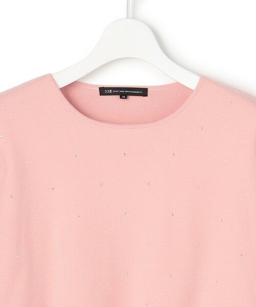 L size ONWARD(大きいサイズ) / エルサイズオンワード ニット・セーター | 【WEB＆一部店舗限定カラーあり/滝沢眞規子さん着用】クリスタルホットフィット ニット | 詳細13