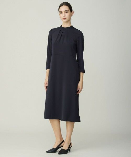 L size ONWARD(大きいサイズ) / エルサイズオンワード ロング・マキシ丈ワンピース | Fied ハイネック ワンピース | 詳細13