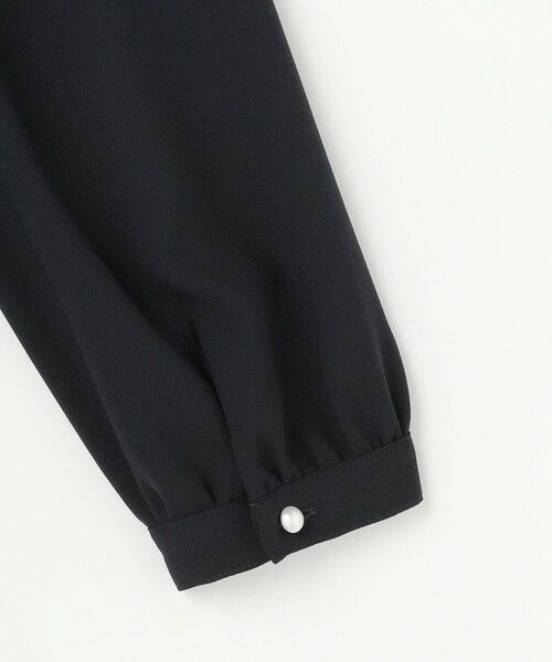 L size ONWARD(大きいサイズ) / エルサイズオンワード ロング・マキシ丈ワンピース | ノルディス2wayジョーゼット プリーツ ワンピース | 詳細11