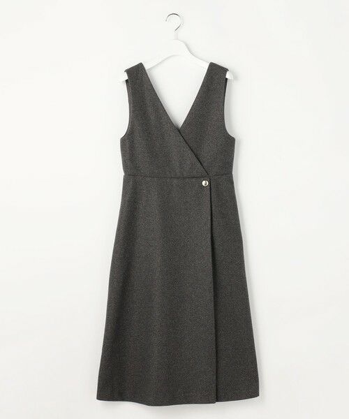 L size ONWARD(大きいサイズ) / エルサイズオンワード セットアップ | 【2SET】ジャンパースカート × ニット セット | 詳細11