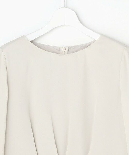 L size ONWARD(大きいサイズ) / エルサイズオンワード ロング・マキシ丈ワンピース | 【17号サイズまで展開・カタログ掲載】フラワーオパールプリント ワンピース | 詳細6