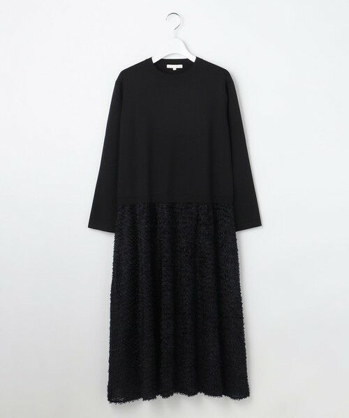 L size ONWARD(大きいサイズ) / エルサイズオンワード ロング・マキシ丈ワンピース | 【カタログ掲載】ジャカードコンビ ワンピース | 詳細10