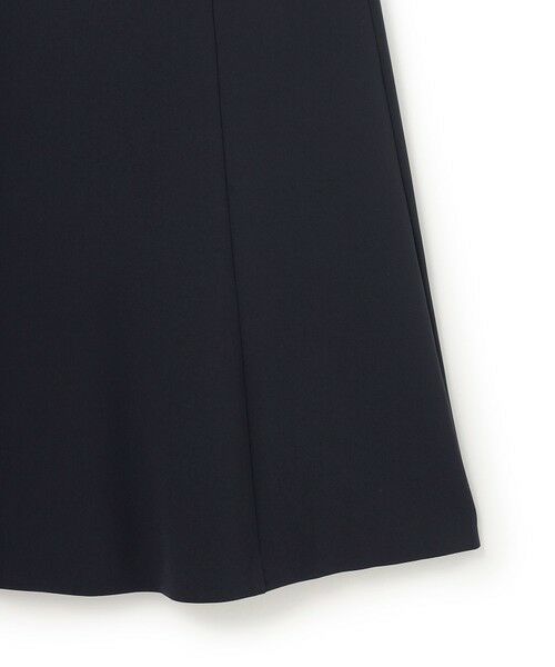 L size ONWARD(大きいサイズ) / エルサイズオンワード ロング・マキシ丈ワンピース | 【セットアップ対応/洗える】トリアセダブルジョーゼット 襟付き ワンピース | 詳細11