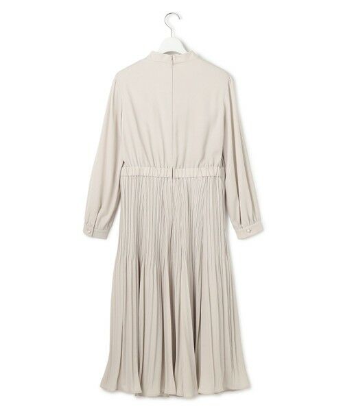 L size ONWARD(大きいサイズ) / エルサイズオンワード ドレス | 【洗える】クリスタルアムンゼン ウエスト切り替え ワンピース | 詳細5