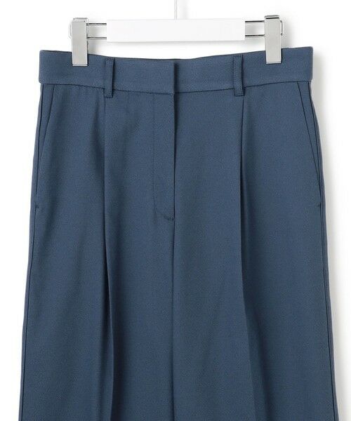 L size ONWARD(大きいサイズ) / エルサイズオンワード その他パンツ | 【裏起毛】 ウォームサテン ワイドストレートパンツ | 詳細19