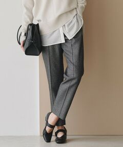 L size ONWARD(大きいサイズ) / エルサイズオンワード その他パンツ | ウォッシャブルライトウール スティックパンツ