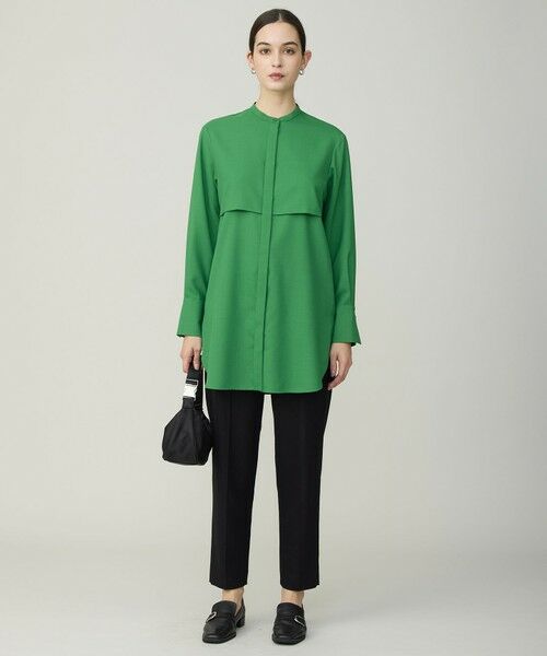 L size ONWARD(大きいサイズ) / エルサイズオンワード その他パンツ | ウォッシャブルライトウール スティックパンツ | 詳細11