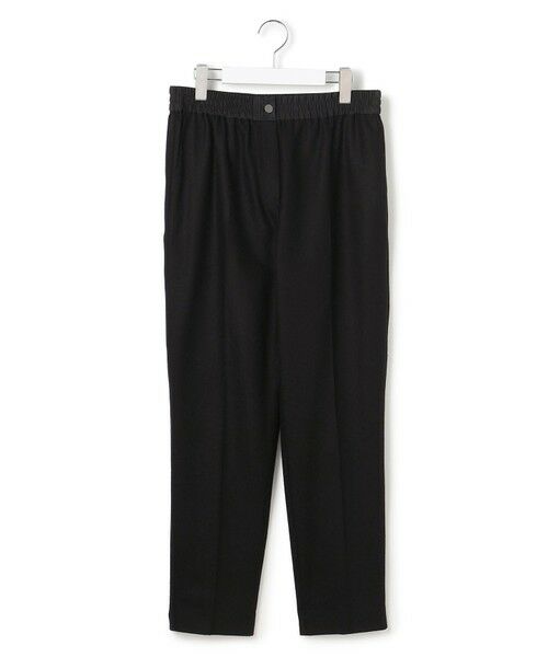 L size ONWARD(大きいサイズ) / エルサイズオンワード その他パンツ | ウォッシャブルライトウール スティックパンツ(ブラック)