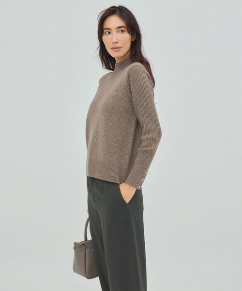 L size ONWARD(大きいサイズ) / エルサイズオンワード その他パンツ | SOFTサーモ2way ストレート パンツ | 詳細1